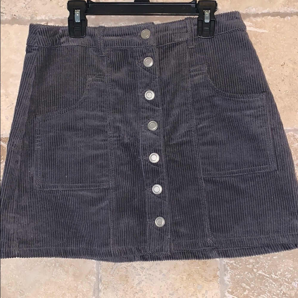 “how very loved” button down skirt